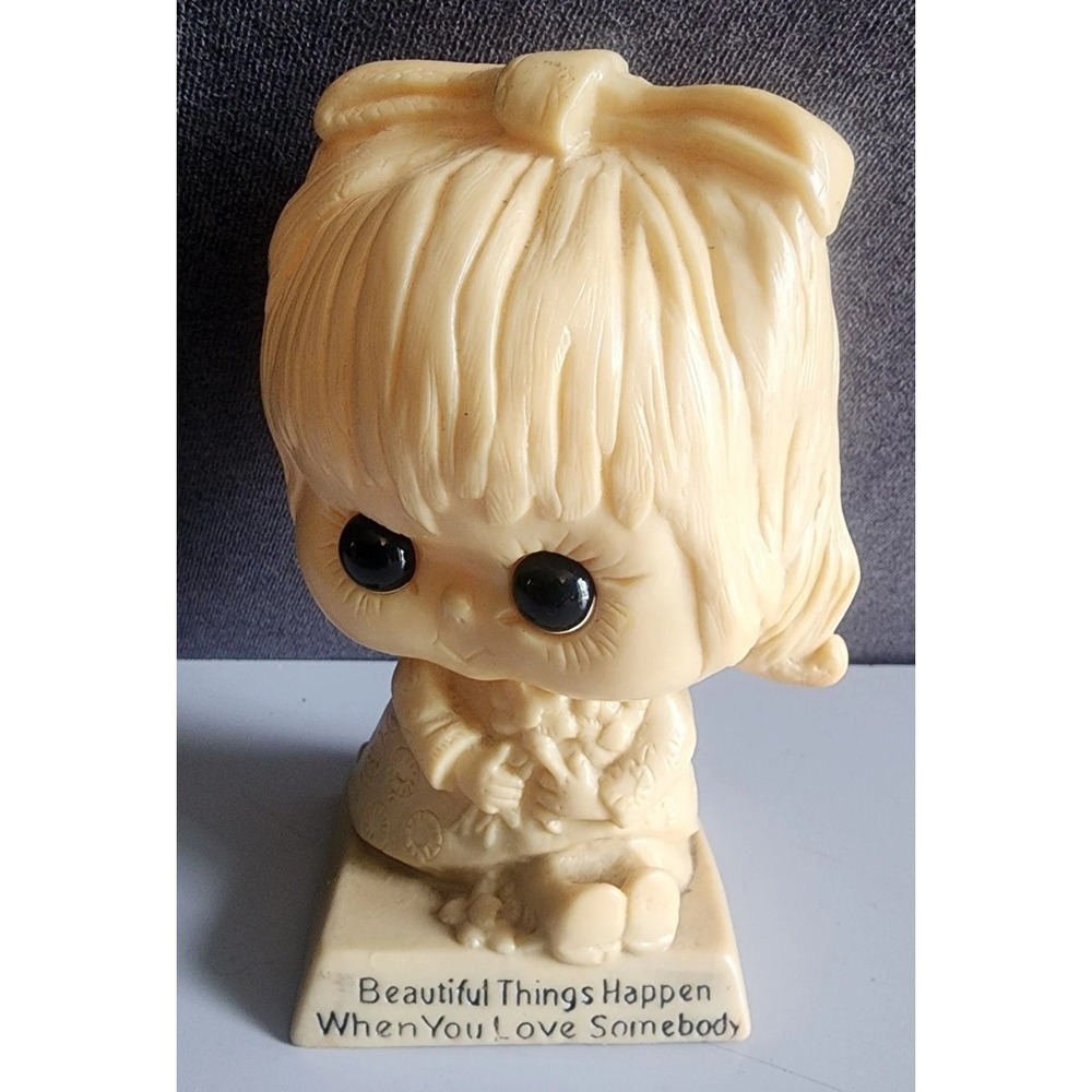 Vintage Russ Wallace Berries Figure Beautiful Things Happen When You Love 1970